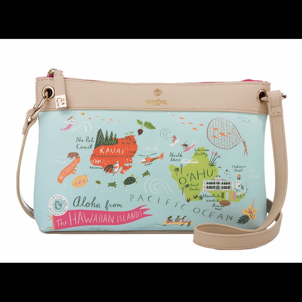 Spartina 449 Hawaiian Islands Crossbody Purse